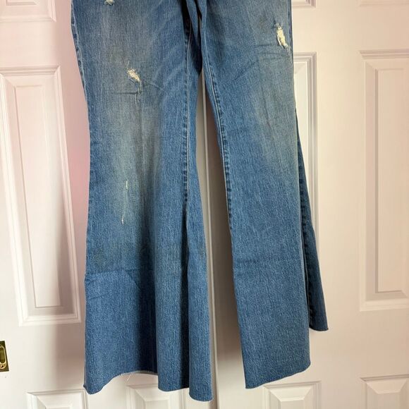 Pilcro by Anthropologie The Supermodel High-Rise Flare Jeans - Picture 7 of 11